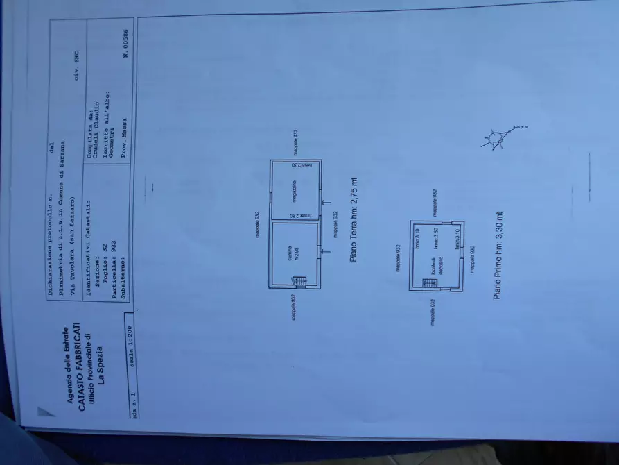 Immagine 2 di Terreno agricolo in vendita  in Via Alta a Sarzana