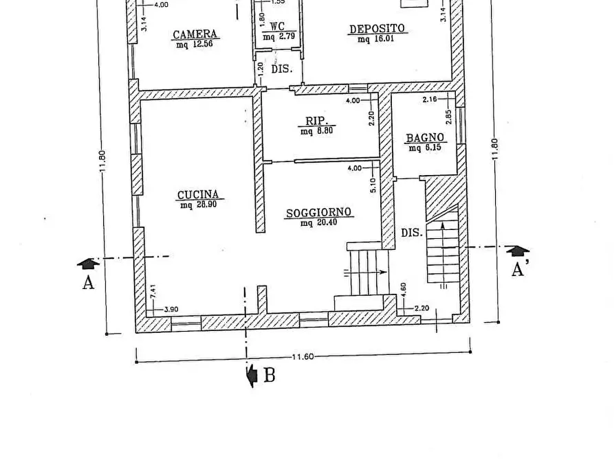 Immagine 22 di Casa indipendente in vendita  a Cossignano