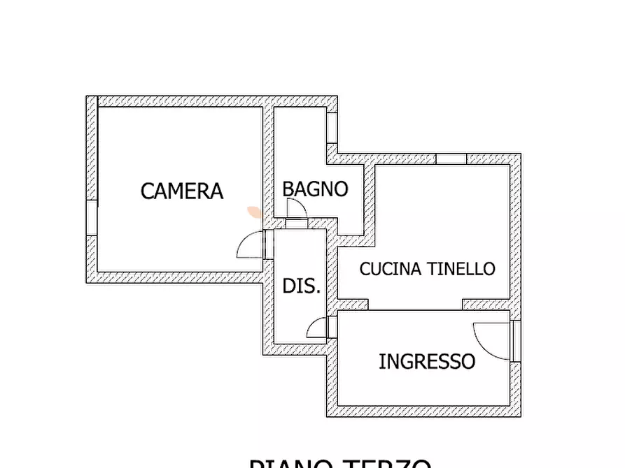 Immagine 71 di Quadrilocale in vendita  in Piazza Guido Rossa 8 a Modena