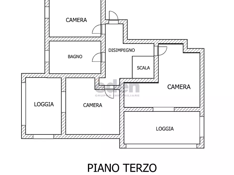 Immagine 59 di Quadrilocale in vendita  in Piazza Guido Rossa 8 a Modena