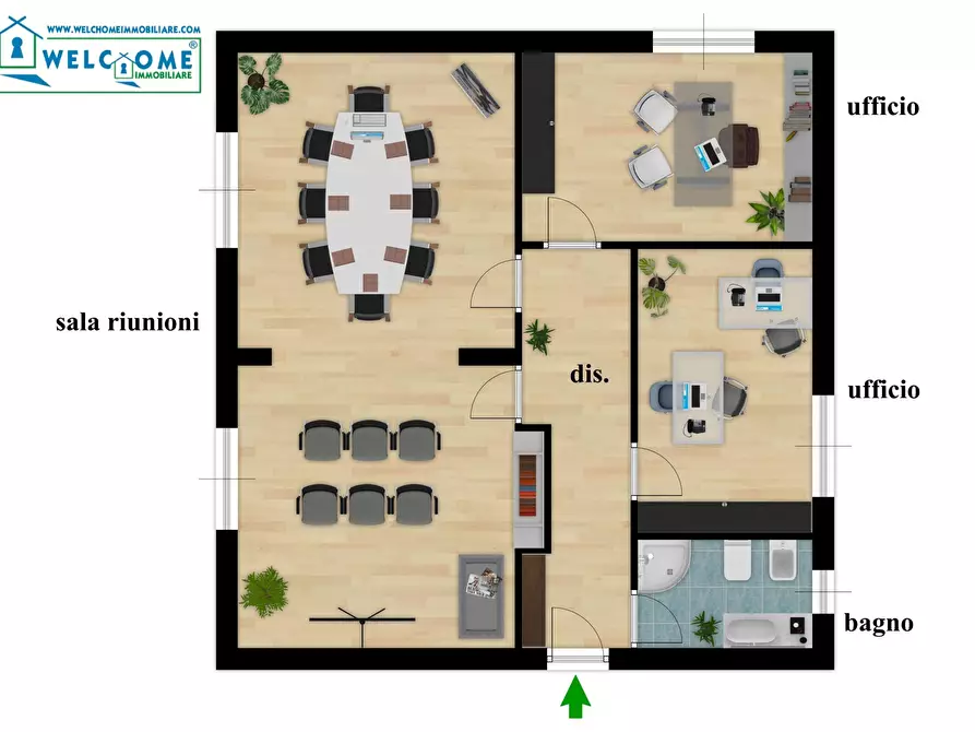 Immagine 26 di Ufficio in affitto  a Quartucciu