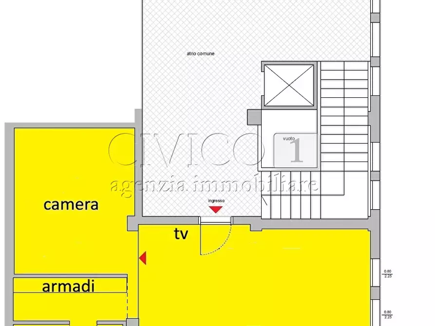 Immagine 2 di Appartamento in vendita  in Piazzetta Conciapelli a Padova