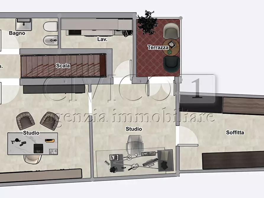 Immagine 21 di Appartamento in vendita  in Riva del Vin a Venezia