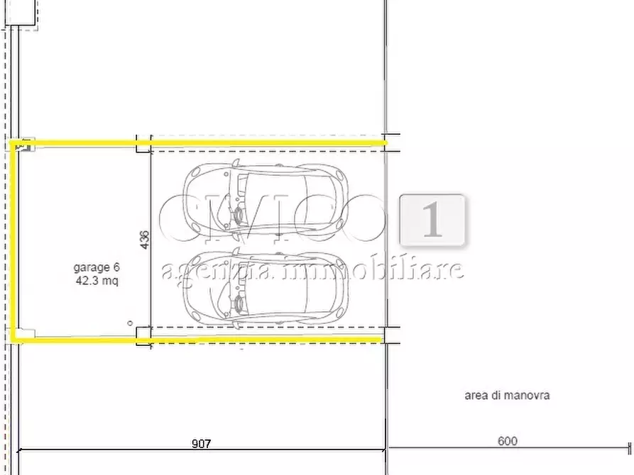 Immagine 2 di Garage in vendita  in Via Beato Pellegrino a Padova