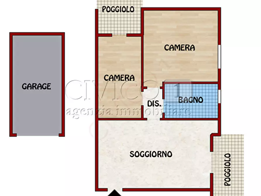 Immagine 17 di Appartamento in vendita  in Via Ponte Napoleone 22 a Camisano Vicentino