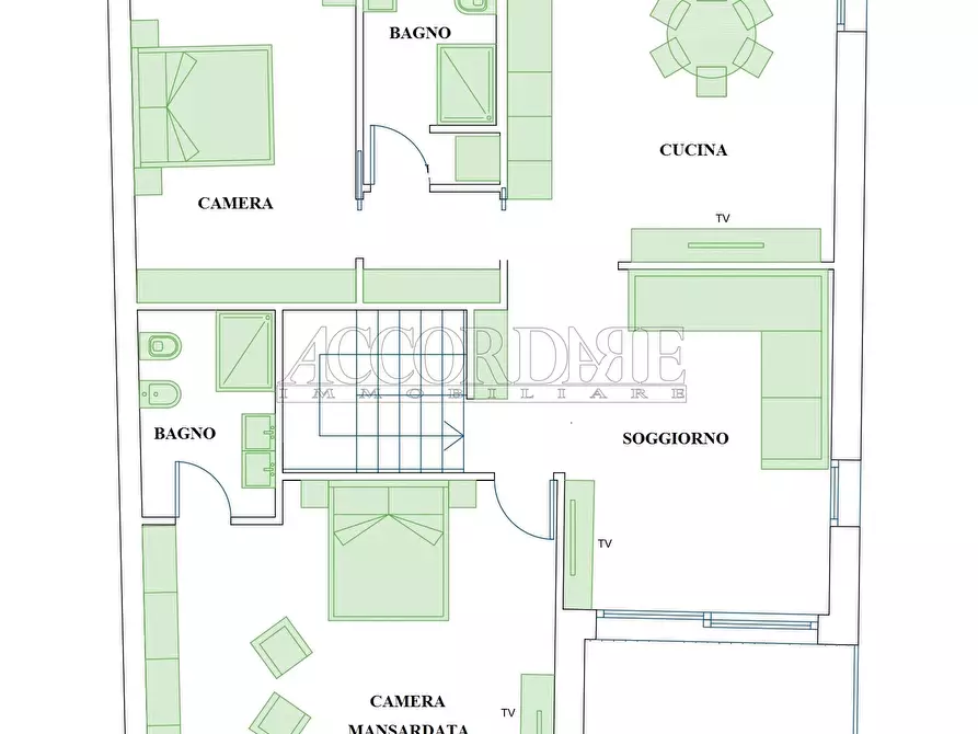 Immagine 1 di Trilocale in vendita  a Veggiano