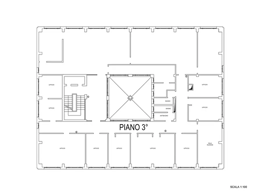 Immagine 7 di Palazzo in vendita  a Macerata