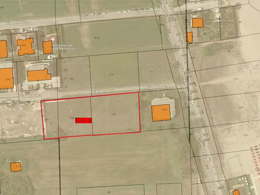 Immagine 7 di Terreno industriale in vendita  a Martinsicuro