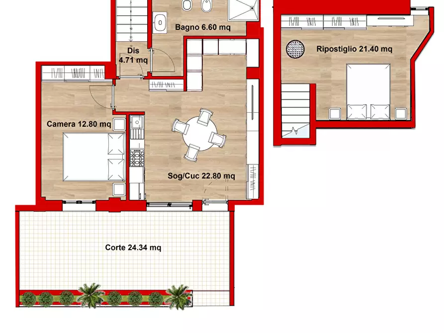 Immagine 9 di Appartamento in vendita  a San Benedetto Del Tronto