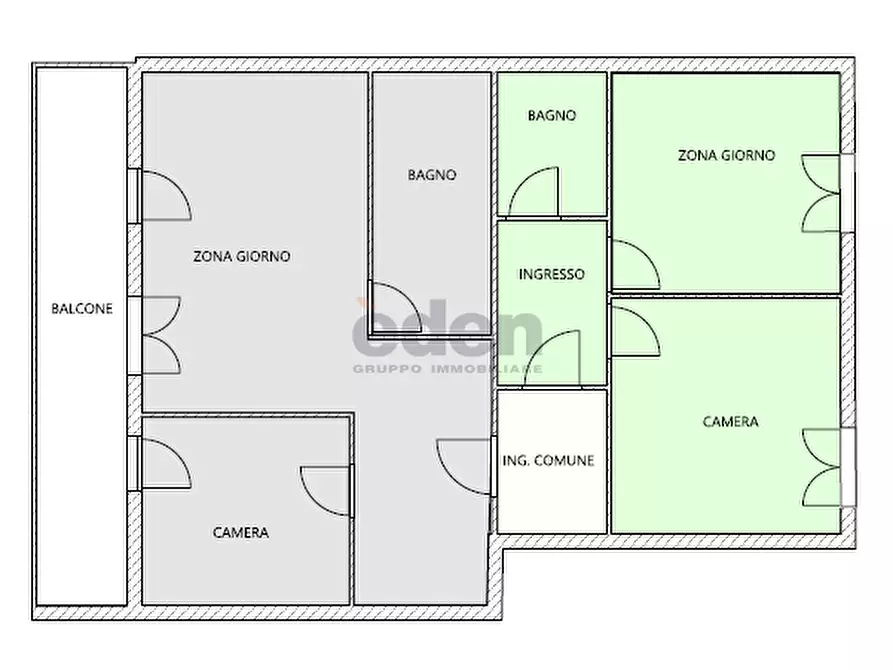 Immagine 3 di Trilocale in vendita  in Via Luigi Pasteur 18 a Modena