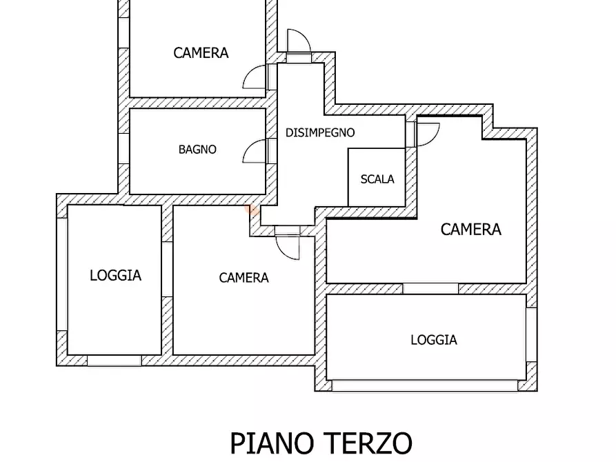 Immagine 62 di Quadrilocale in vendita  in Piazza Guido Rossa 8 a Modena