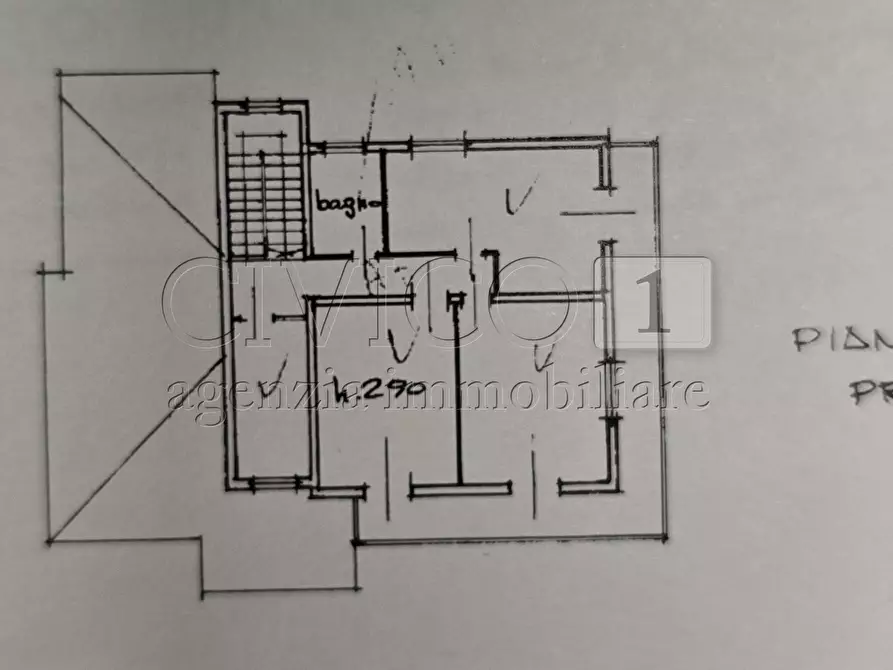 Immagine 25 di Casa indipendente in vendita  in via Veneto 52 a Castegnero