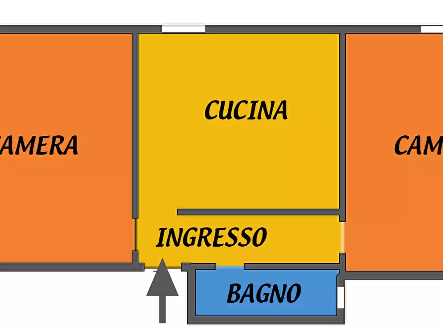 Immagine 1 di Trilocale in affitto  a Bologna