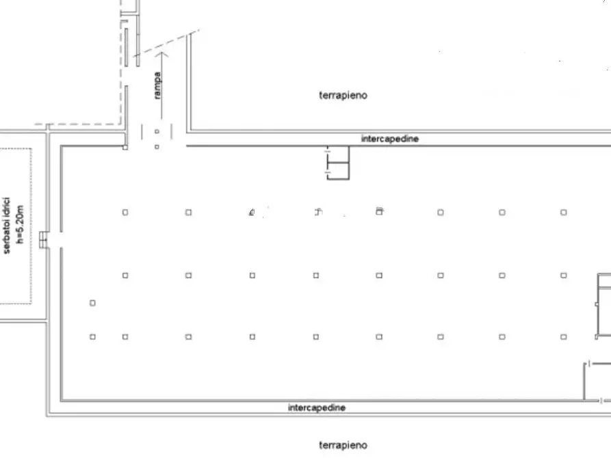 Immagine 13 di Capannone industriale in affitto  a Roma
