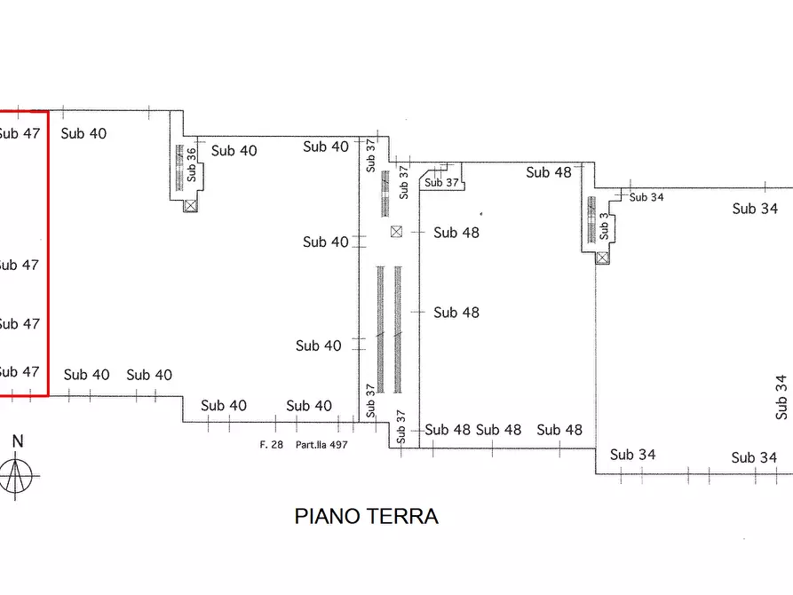Immagine 17 di Locale commerciale in vendita  in VIA EINAUDI a Civitanova Marche