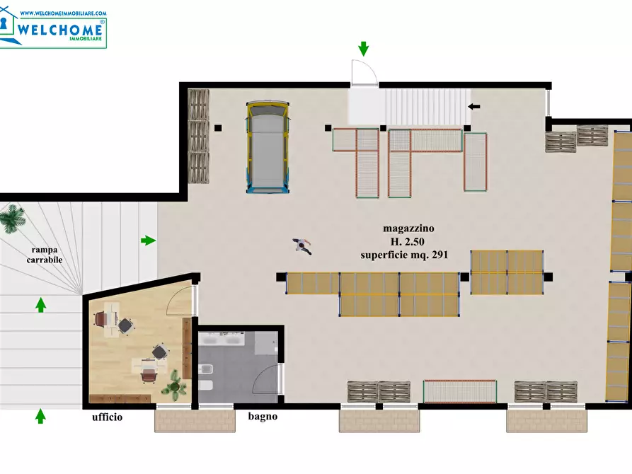 Immagine 20 di Garage in vendita  a Quartucciu