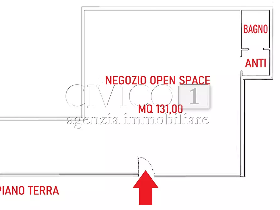 Immagine 2 di Locale commerciale in affitto  in Viale Strasburgo a Rubano