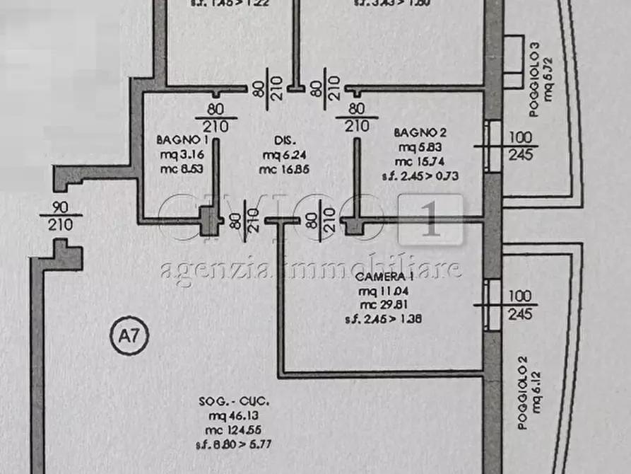 Immagine 2 di Appartamento in vendita  in Via Bettine 4 a Saccolongo