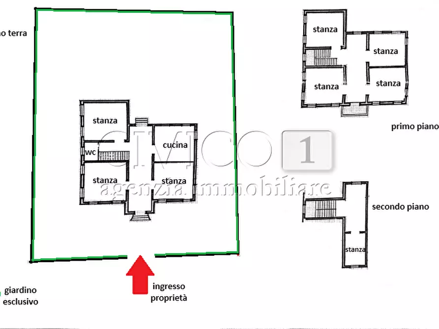 Immagine 2 di Villa in vendita  in Campo San Donato a Venezia