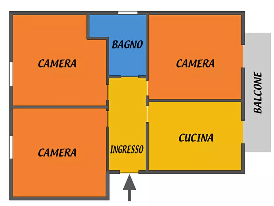 Immagine 1 di Quadrilocale in affitto  a Bologna