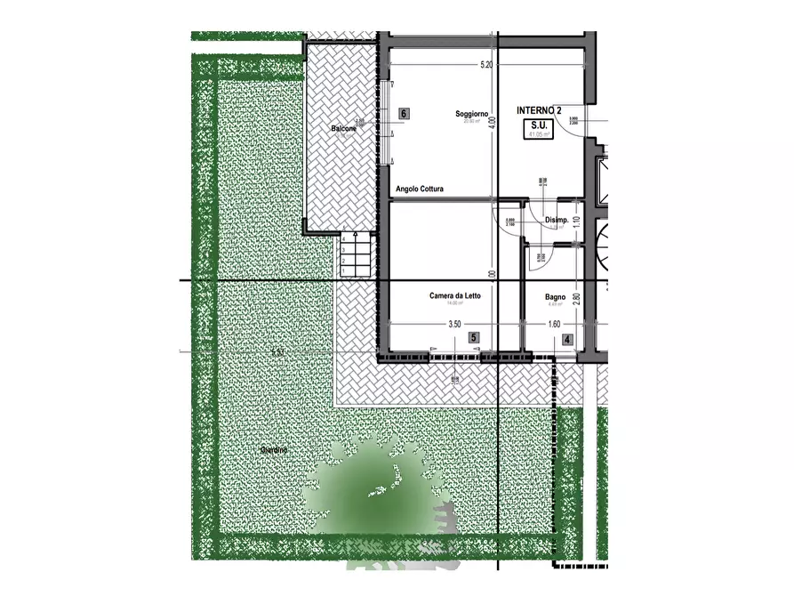 Immagine 1 di Bilocale in vendita  in Via Casilina 1944 a Roma