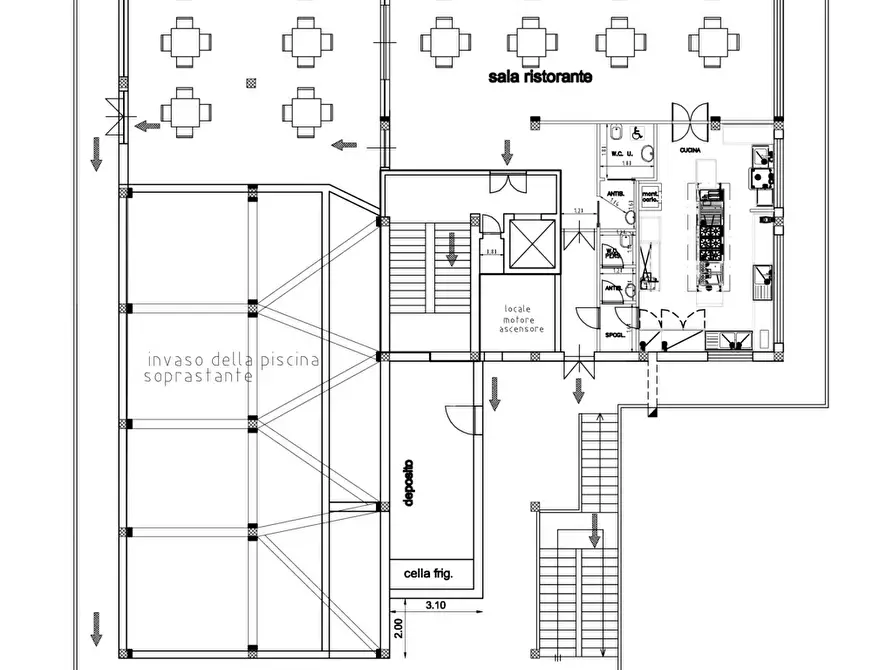 Immagine 24 di Albergo/B&B/Residence in vendita  a Alba Adriatica