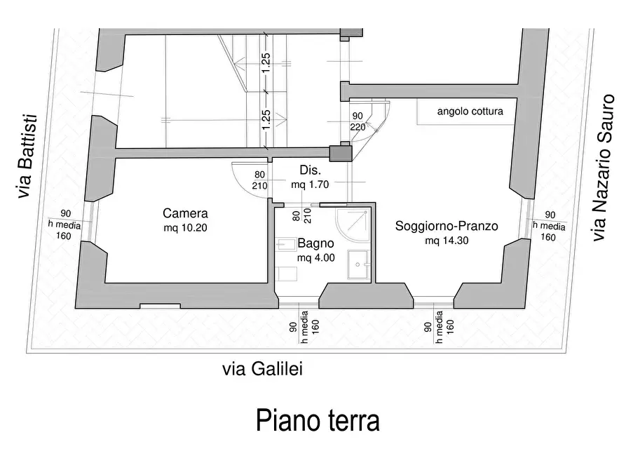 Immagine 14 di Bilocale in vendita  a Cupra Marittima