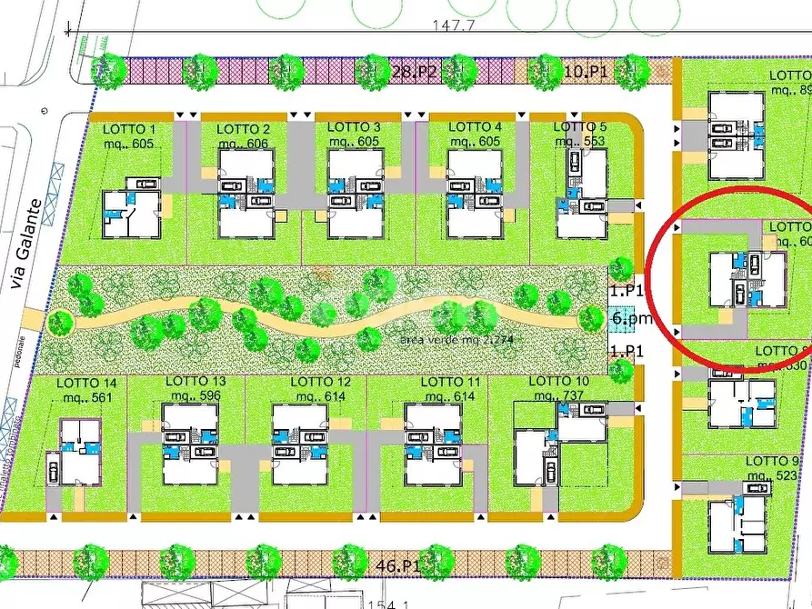 Immagine 1 di Terreno agricolo in vendita  in Via Galante 7 a Castelfranco Emilia