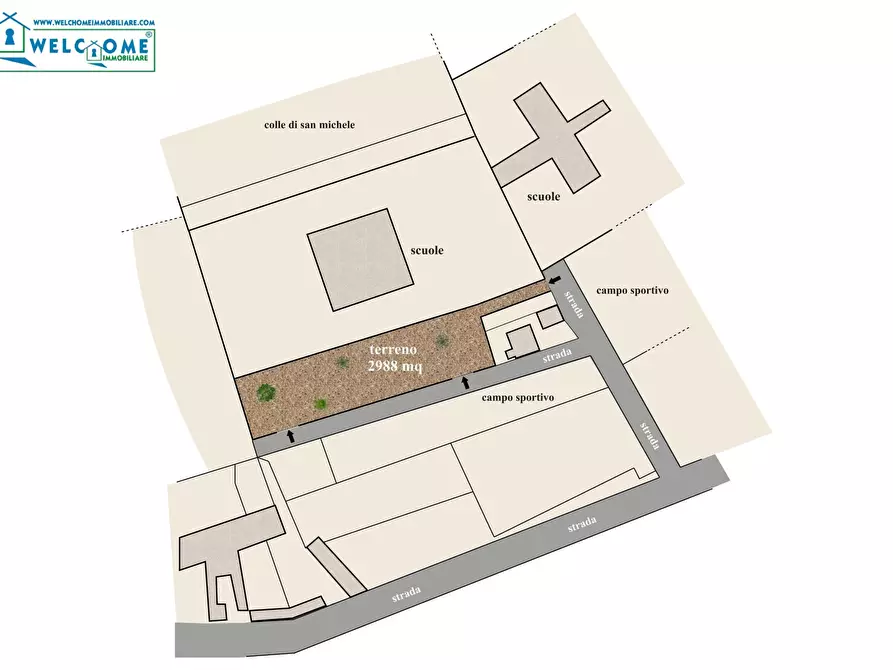 Immagine 3 di Terreno edificabile in vendita  a Cagliari