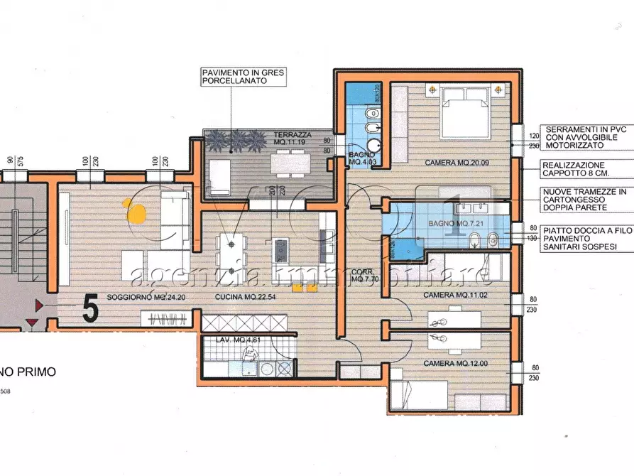 Immagine 13 di Appartamento in vendita  in Viale Riviera Berica 26 a Nanto