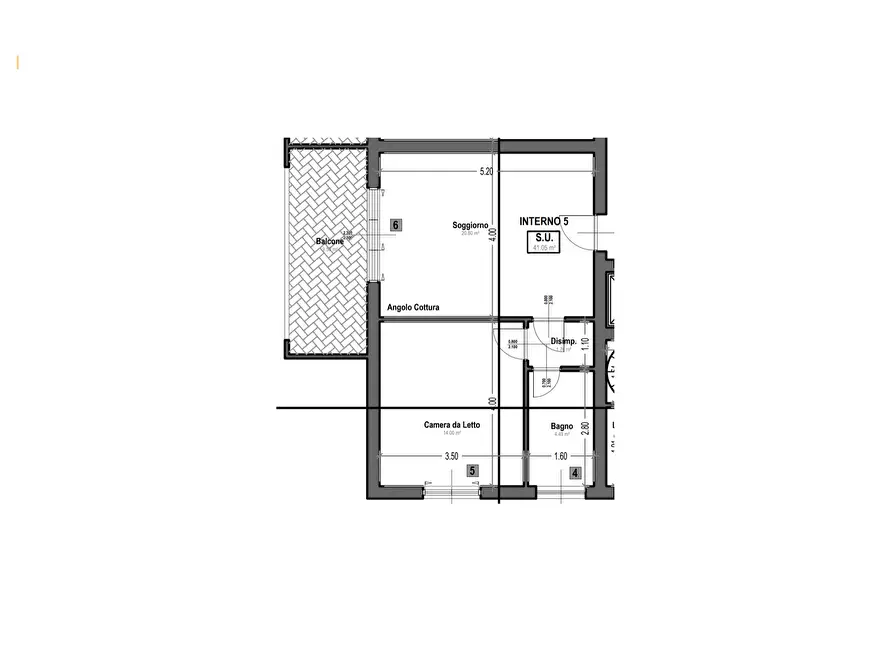 Immagine 1 di Bilocale in vendita  in Via Casilina 1944 a Roma