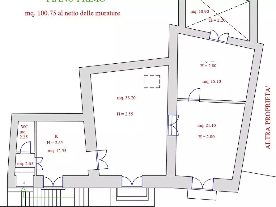 Immagine 12 di Casa indipendente in vendita  a San Fele