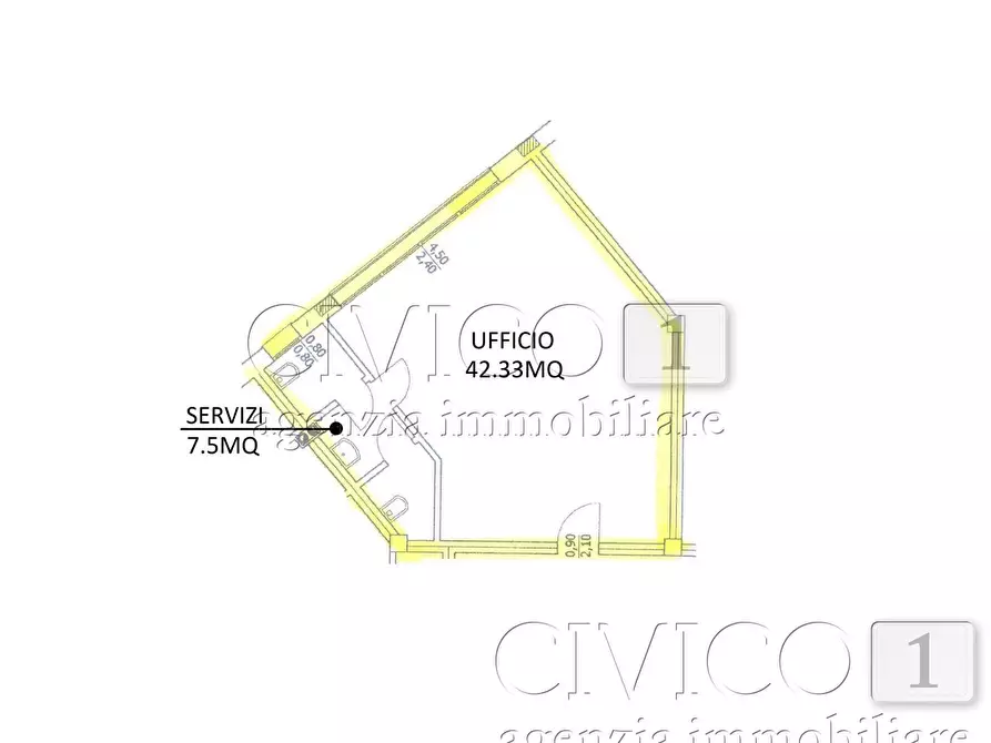 Immagine 2 di Ufficio in affitto  in Via Euganea a Selvazzano Dentro