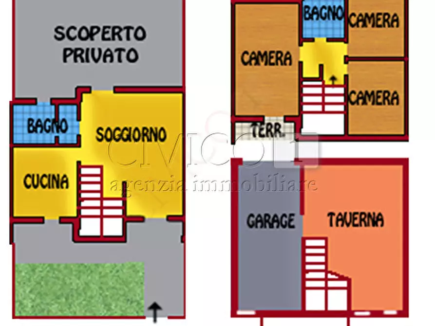 Immagine 21 di Porzione di casa in vendita  in Via Acquileia a Mestrino