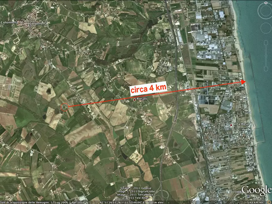 Immagine 6 di Terreno edificabile in vendita  a Colonnella