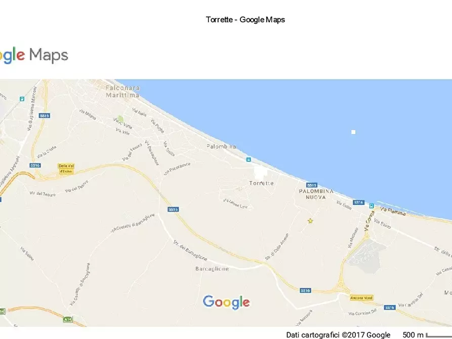 Immagine 3 di Terreno edificabile in vendita  a Ancona