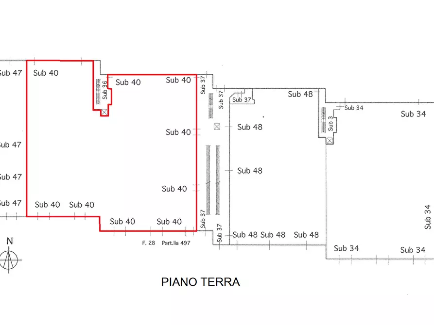 Immagine 27 di Locale commerciale in vendita  in VIA EINAUDI a Civitanova Marche