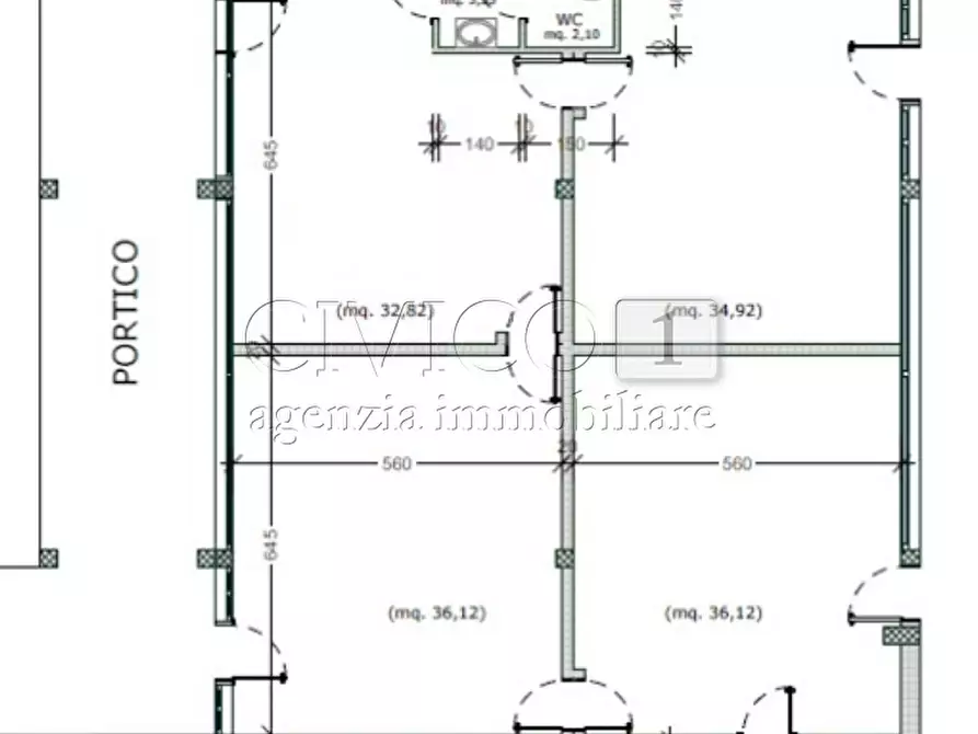 Immagine 2 di Locale commerciale in affitto  in Via San Martino a Vigodarzere