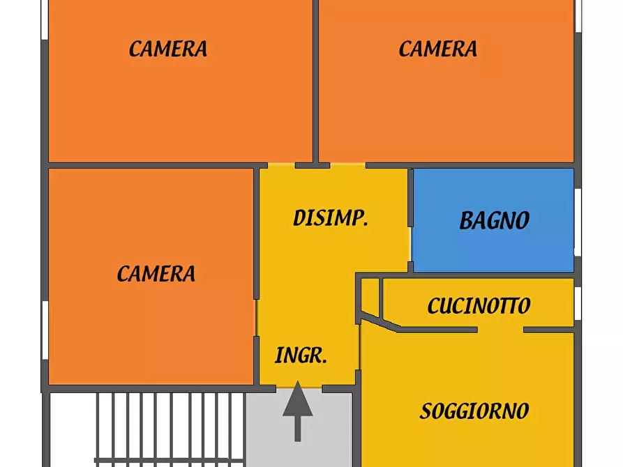 Immagine 1 di Quadrilocale in affitto  a Bologna
