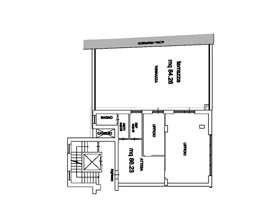 Immagine 2 di Ufficio in vendita  a San Benedetto Del Tronto