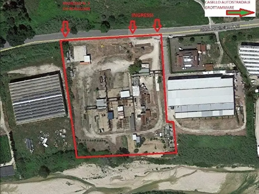 Immagine 6 di Terreno industriale in vendita  a Grottammare