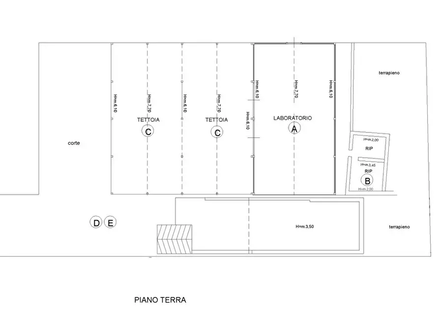 Immagine 10 di Capannone industriale in vendita  a Acquaviva Picena