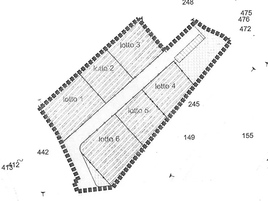 Immagine 6 di Terreno edificabile in vendita  a Colonnella