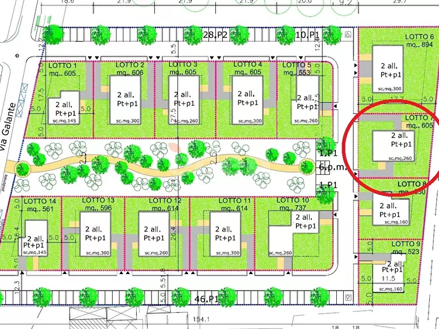 Immagine 2 di Terreno agricolo in vendita  in Via Galante 7 a Castelfranco Emilia