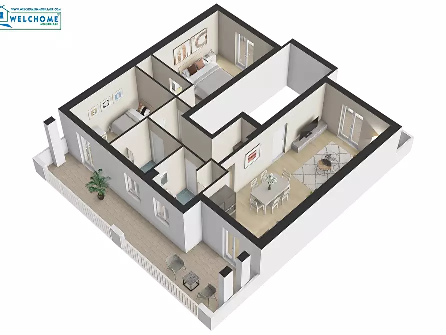 Immagine 40 di Trilocale in vendita  a Quartucciu