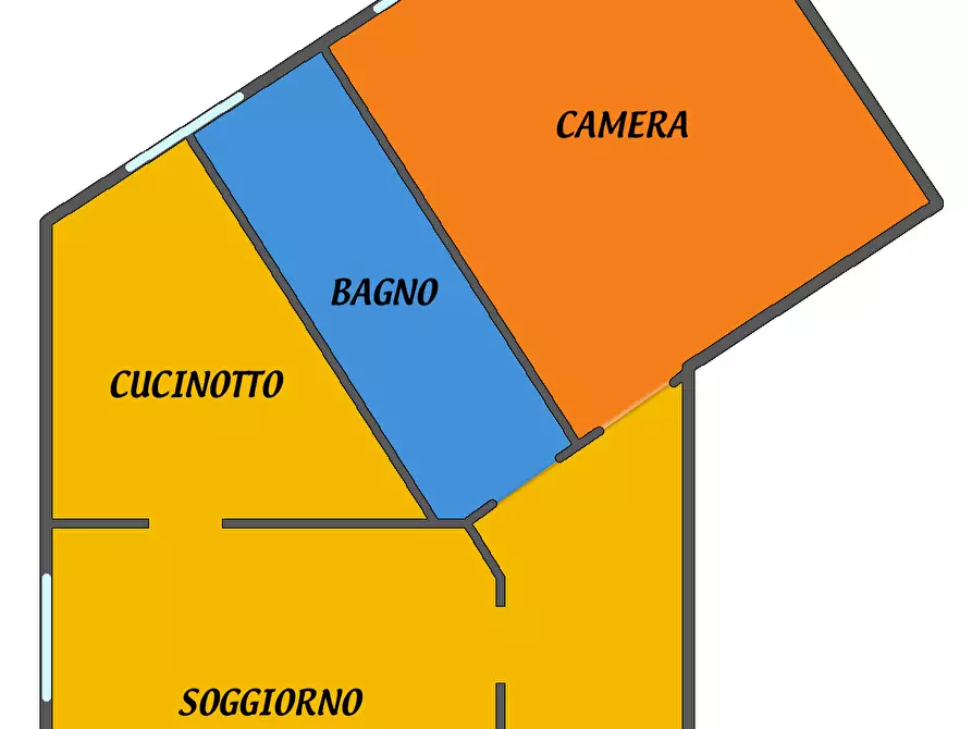 Immagine 1 di Bilocale in affitto  a Bologna