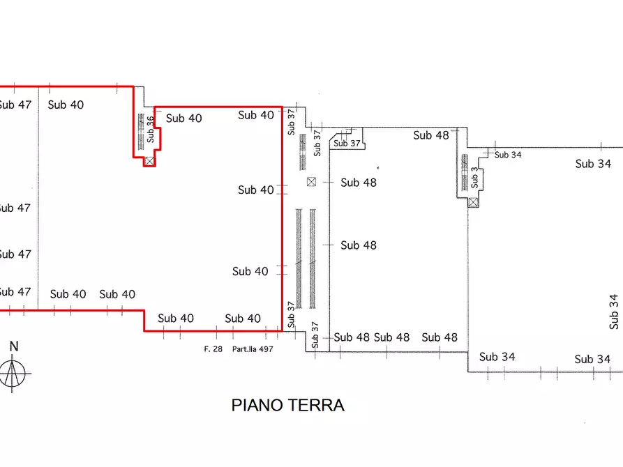 Immagine 48 di Locale commerciale in vendita  in VIA EINAUDI a Civitanova Marche