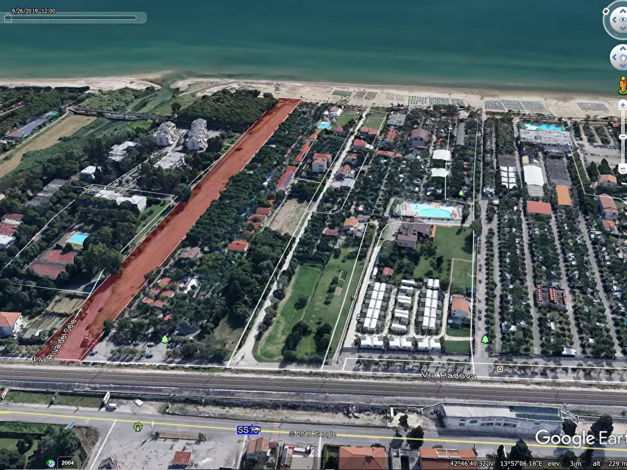 Immagine 3 di Terreno edificabile in vendita  a Giulianova