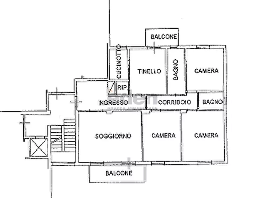 Immagine 4 di Quadrilocale in vendita  in via botticelli 4 a Castelfranco Emilia