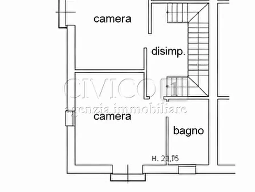 Immagine 33 di Casa bifamiliare in vendita  in Via Ponte 56 a Castegnero